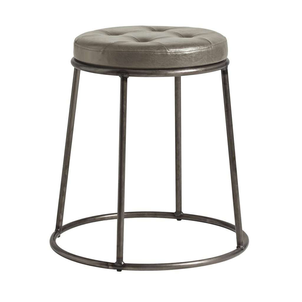 Max 45 – Clear Lacquered metal frame – Vintage Silver Seat