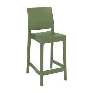 Maya Bar Stool 65 Olive Green