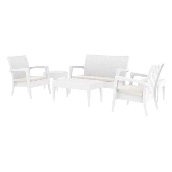 Miami Lounge Set – White