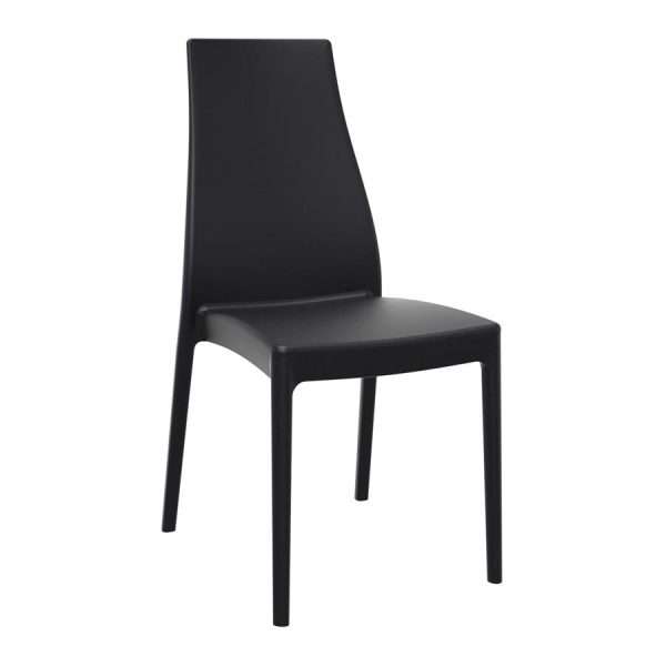Miranda Side Chair Black