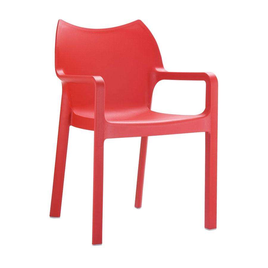 PEAK-Arm-Chair-Red-ZA.367C Diva Arm Chair – Red