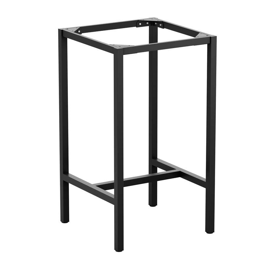 Paris-Square-Bar-Height-Table-Frame-Black-ZA.662TB Paris Poseur Base – Black – 77.5 x 77.5cm