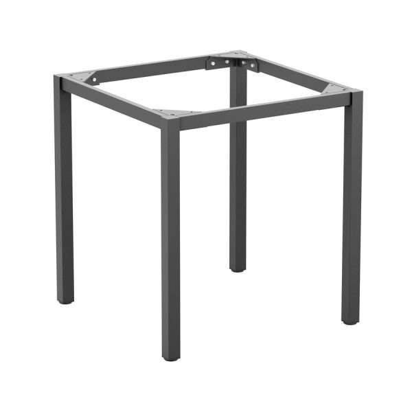 Paris Dining Base – Grey – 77.5 x 77.5 x H72cm