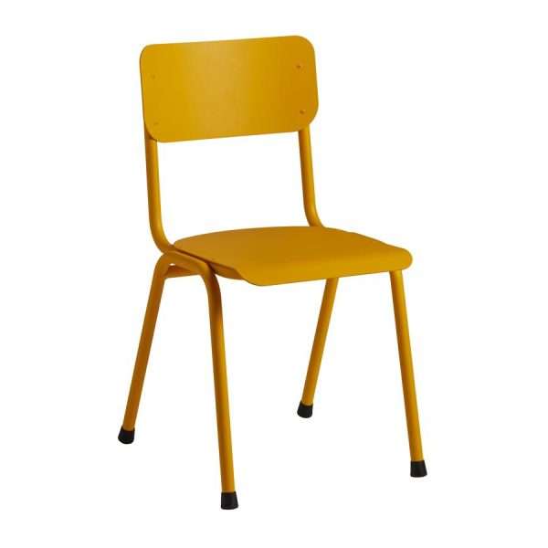 Quin Sidechair – Aluminium – Yellow RAL 1018