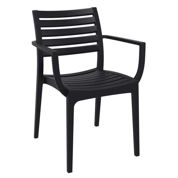 Artemis Arm Chair – Black