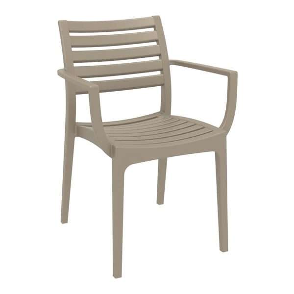 Artemis Arm Chair – Taupe