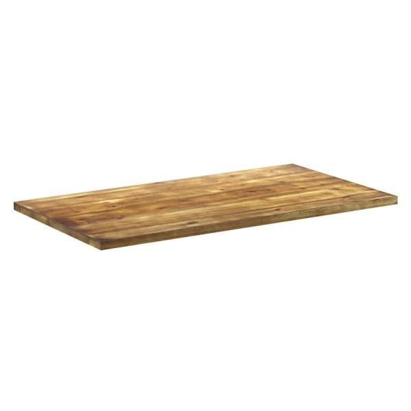 Rustic Aged Solid Wood Table Top – 1200x700x32mm