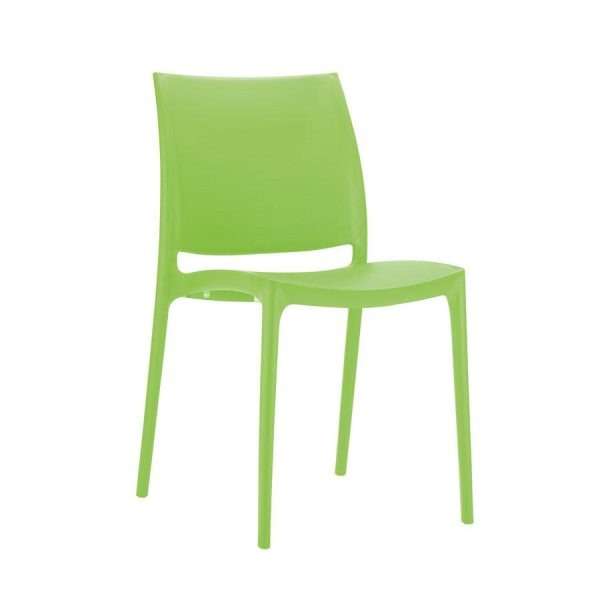 Maya Side Chair – Tropical Green