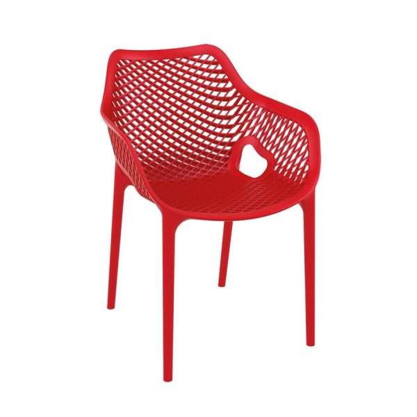 SPRING Arm Chair Red ZA.220C