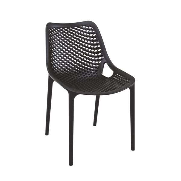 Air Side Chair – Black