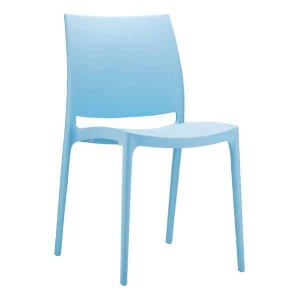 Maya Side Chair – Light Blue
