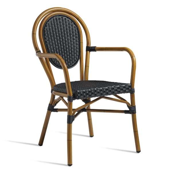 Time Arm Chair – Black