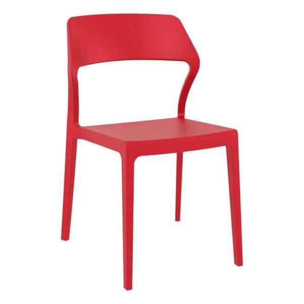 Snow Side Chair – Red
