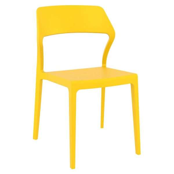 Snow Side Chair – Yellow