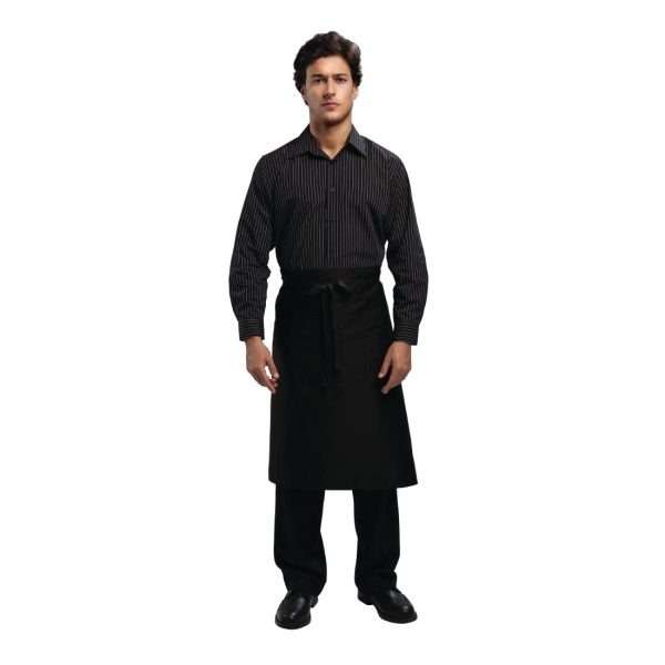 Chef Works Long Sleeve Shirt Pinstripe L