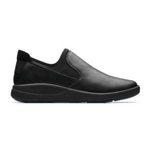 WearerTech Vitalise Slip on Shoe Black/Black with Modular Insole Size 36