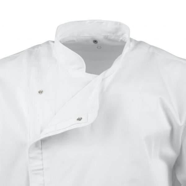 Chef Works Cannes Short Sleeve Chefs Jacket Size L