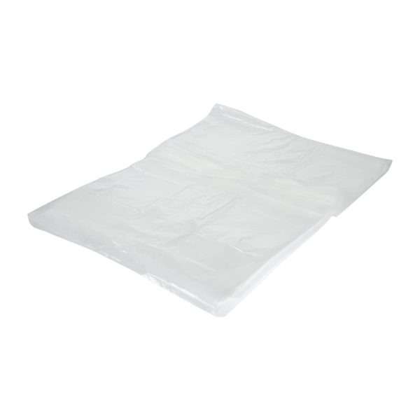 Jantex Light Duty Recycled Bin Bag 10kg 80ltr Clear (Pack of 200)