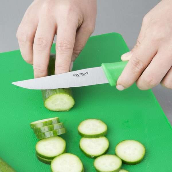 Hygiplas Low Density Chopping Board Set Large (Set of 7 – 10mm High)