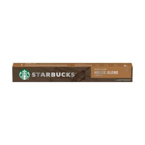 Starbucks House Blend Lungo Nespresso Coffee Pods (12 x 10)
