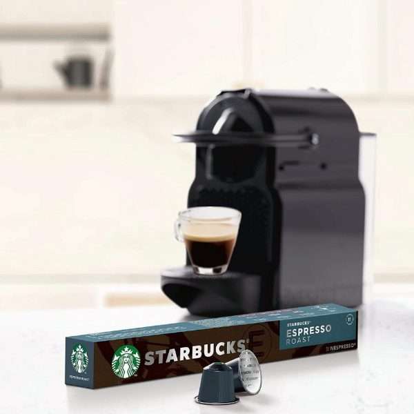 Starbucks Espresso Roast Nespresso Coffee Pods (12 x 10)