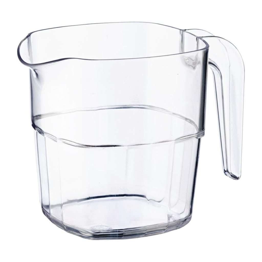 Araven Transparent Polycarbonate Pitcher – 1Ltr 34oz