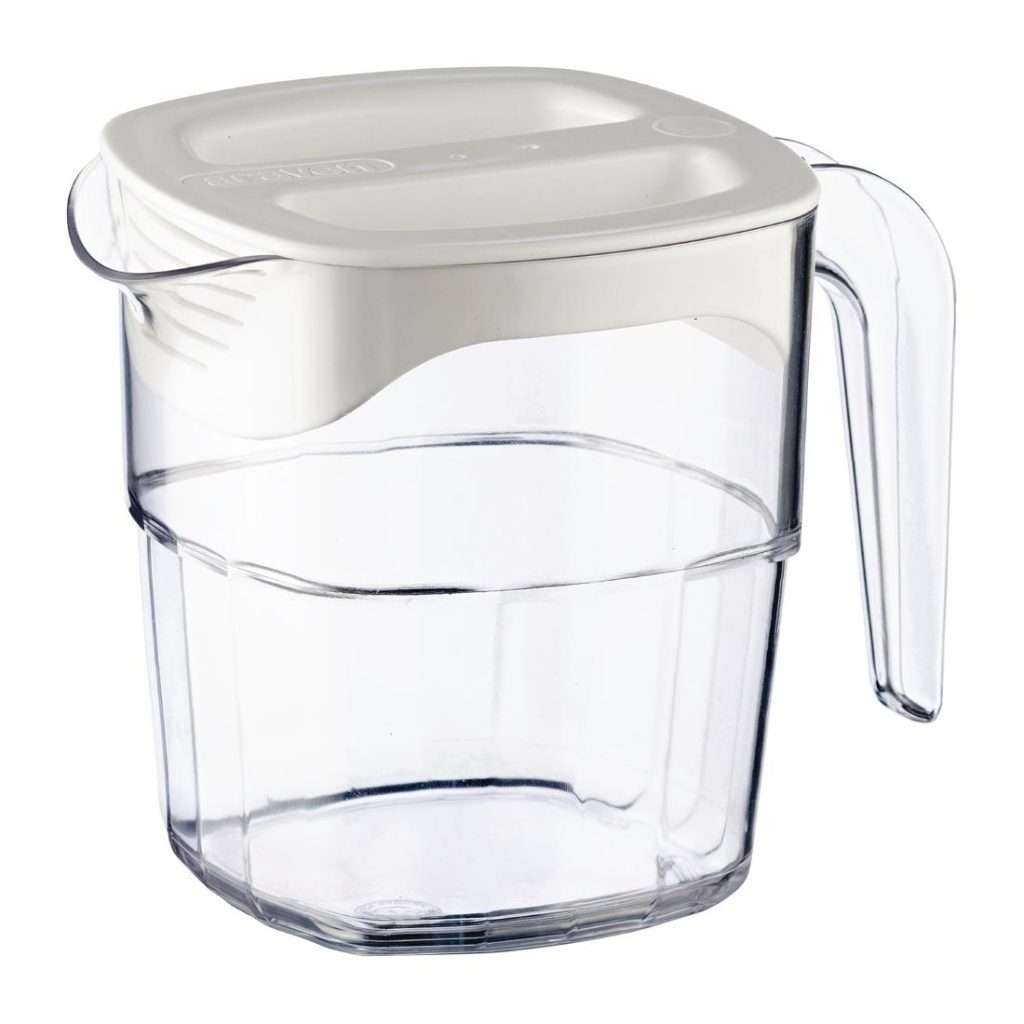 Araven White Polycarbonate Jug – 1Ltr 34oz