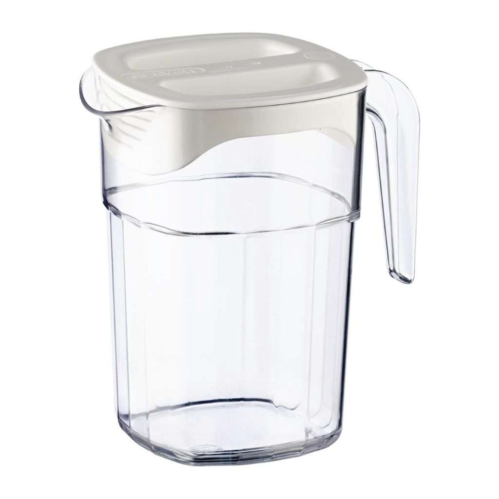 Araven White Polycarbonate Jug – 1.4Ltr 47oz