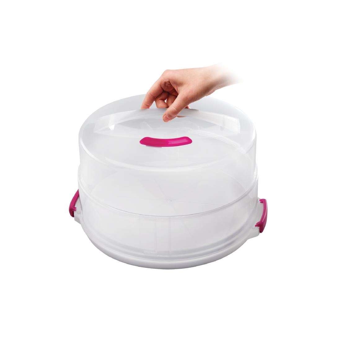 cj113_new4 Metaltex Adjustable Cake Carrier 30cm