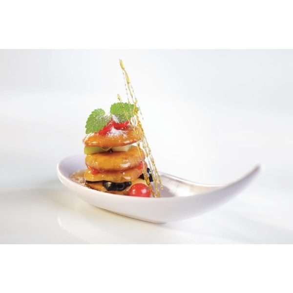 APS Boat Canape Spoon 145mm White
