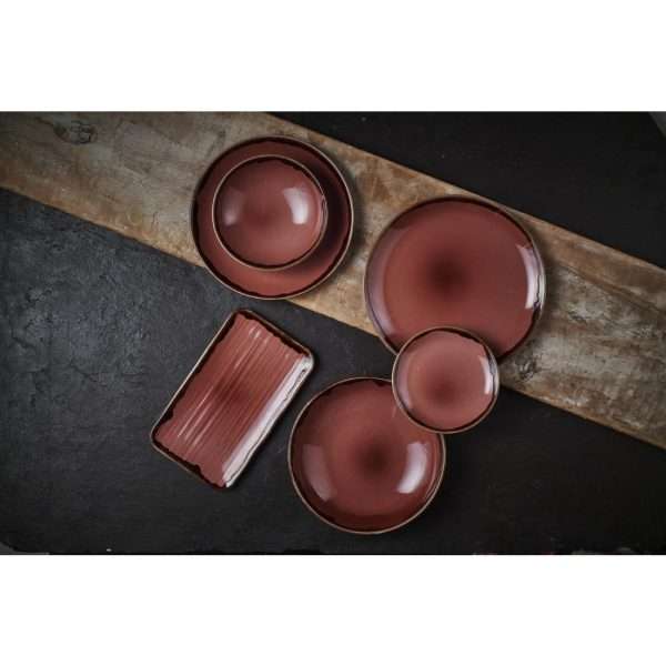 Dudson Harvest Plum Coupe Bowl 7.25 inch Box 12