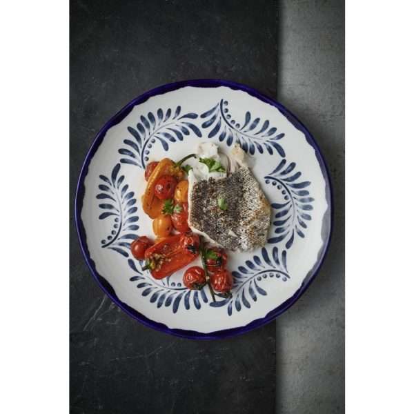 Dudson Harvest Mediterranean Organic Coupe Plate 11.4 inch Box 12