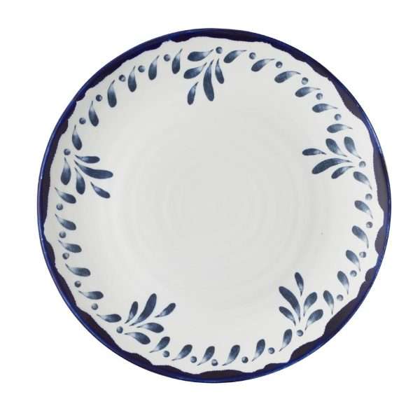 Dudson Harvest Mediterranean Organic Coupe Plate 10.6 inch Box 12