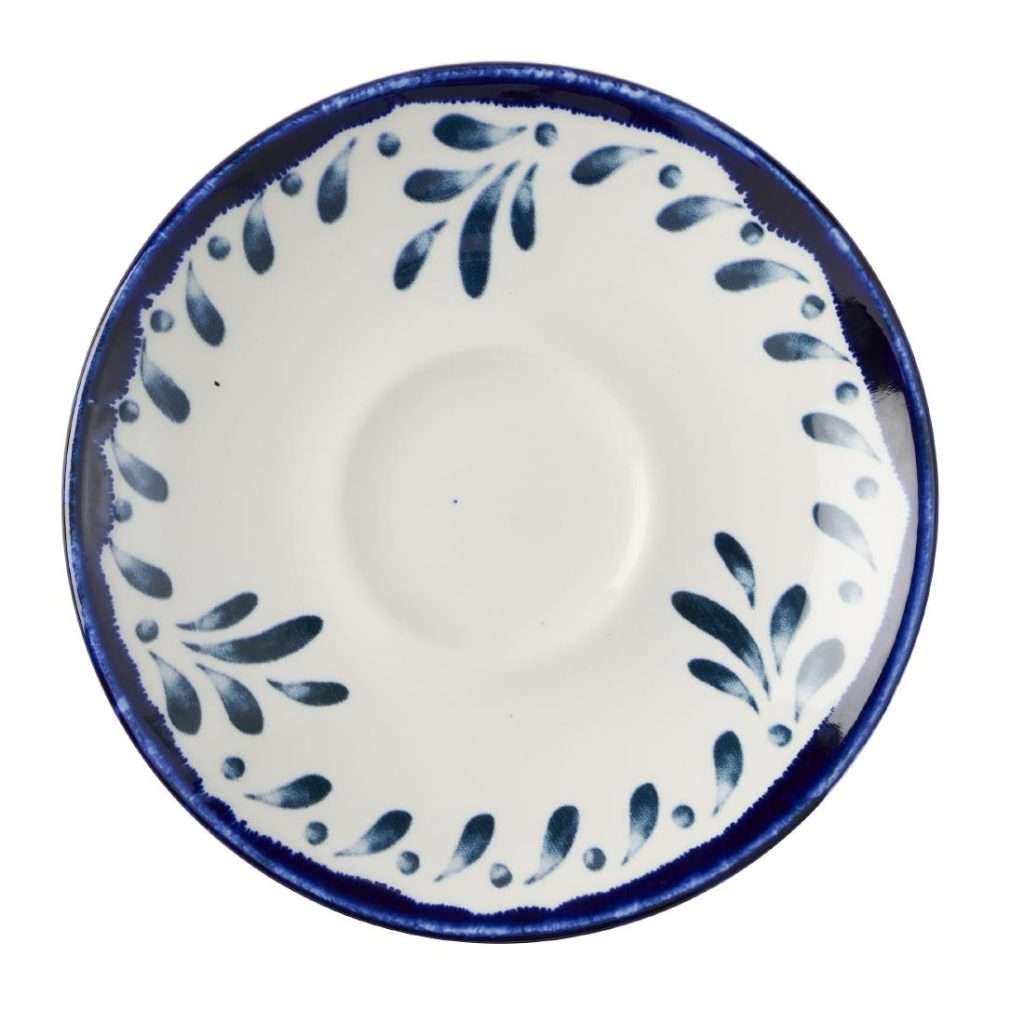 Dudson Harvest Mediterranean Cappuccino Saucer 6.25 inch Box 12
