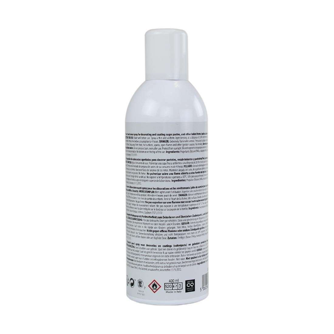 cx147_1-1 PME Edible Lustre Spray Silver 400ml