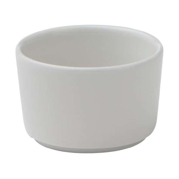 Churchill Nourish Straight Sided Dip Pots White 4oz (Pack of 12)