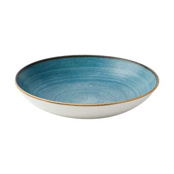 Churchill Stonecast Raw Evolve Coupe Bowls Teal 248mm (Pack of 12)