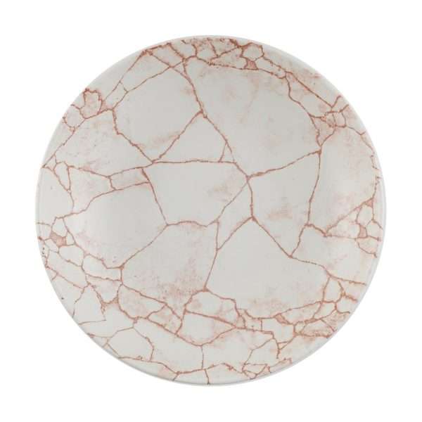 Churchill Studio Prints Kintsugi Evolve Coupe Bowls Coral 248mm (Pack of 12)