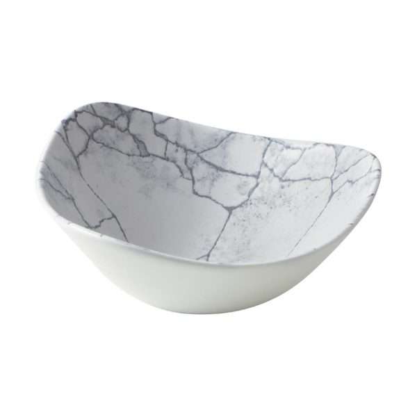 Churchill Studio Prints Kintsugi Pearl Lotus Bowls Grey 178mm (Pack of 12)