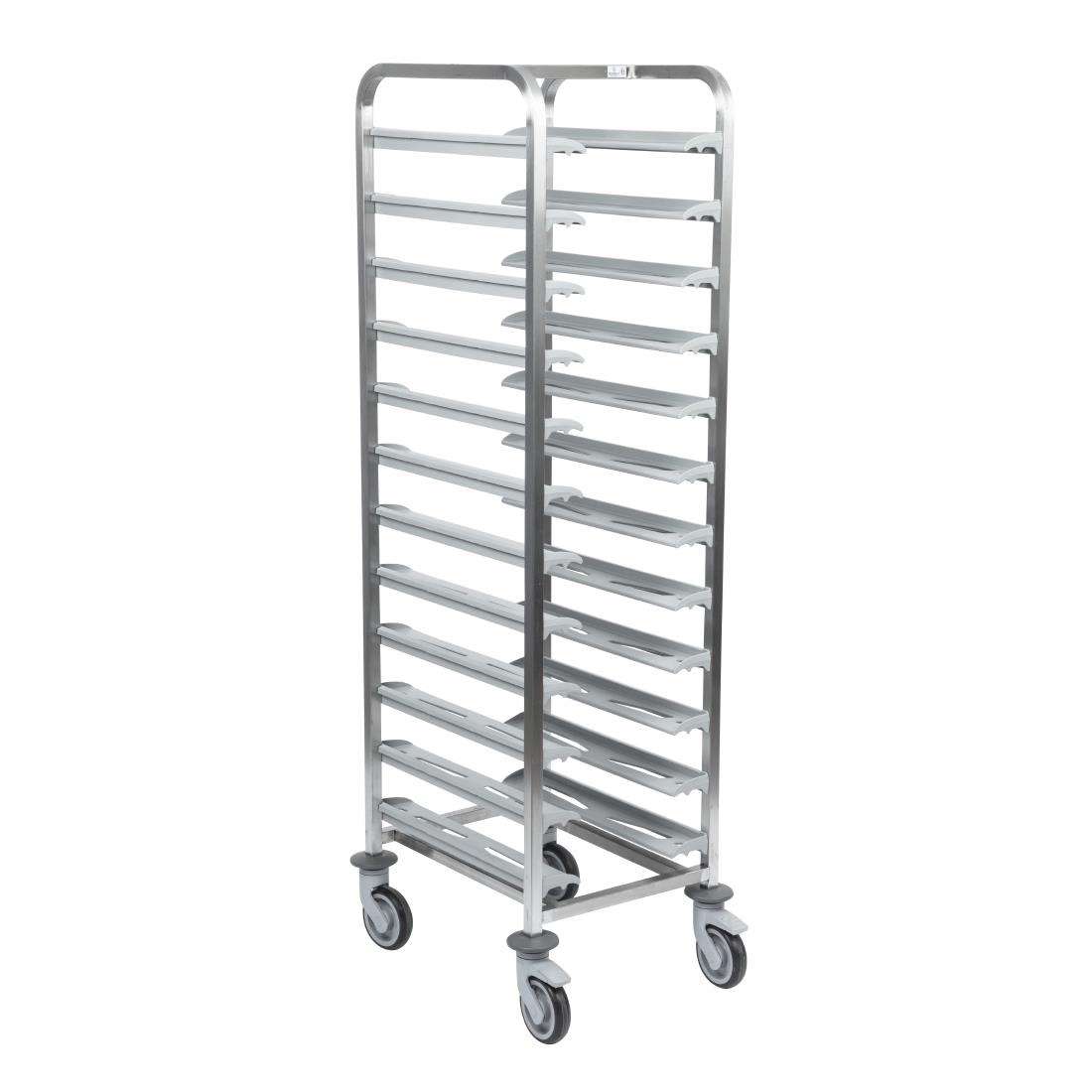 cx726_new22-00 Matfer Bourgeat 12 Tray Cafeteria Trolley Grey
