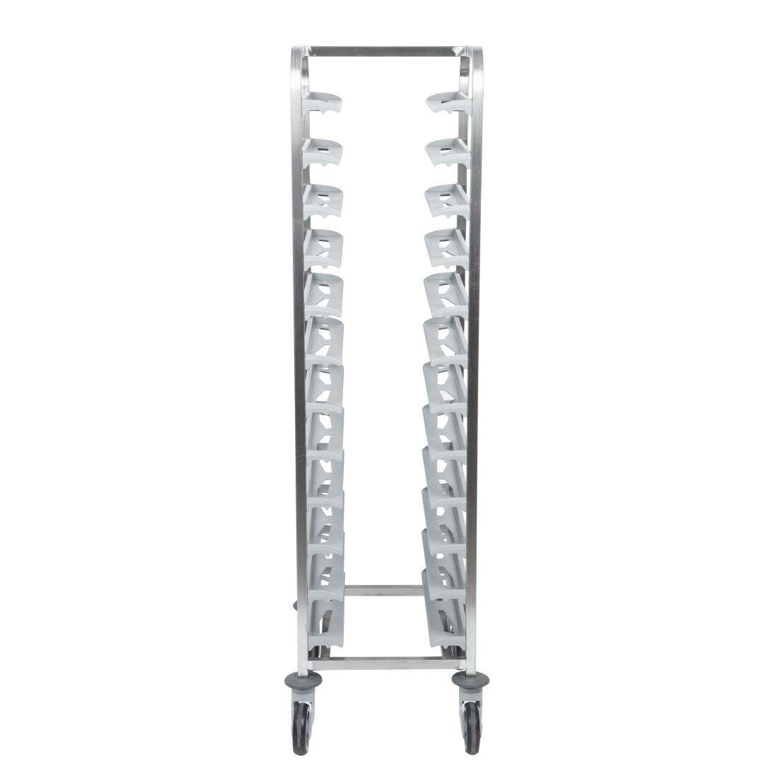 cx726_new22-01 Matfer Bourgeat 12 Tray Cafeteria Trolley Grey