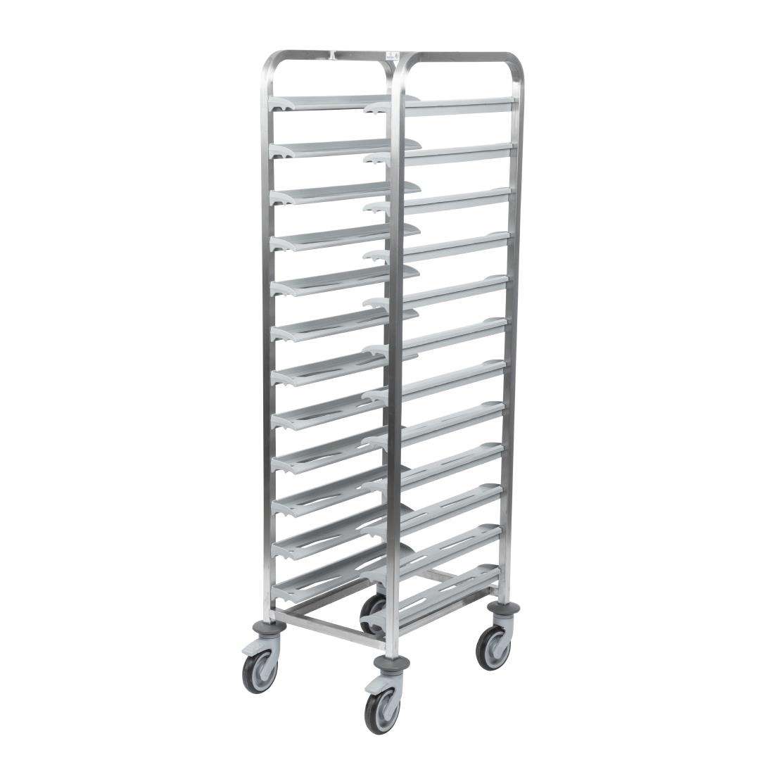 cx726_new22-02 Matfer Bourgeat 12 Tray Cafeteria Trolley Grey
