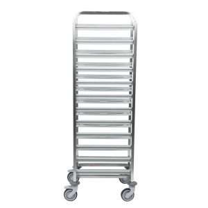 Matfer Bourgeat 12 Tray Cafeteria Trolley Grey 4 Matfer Bourgeat 12 Tray Cafeteria Trolley Grey