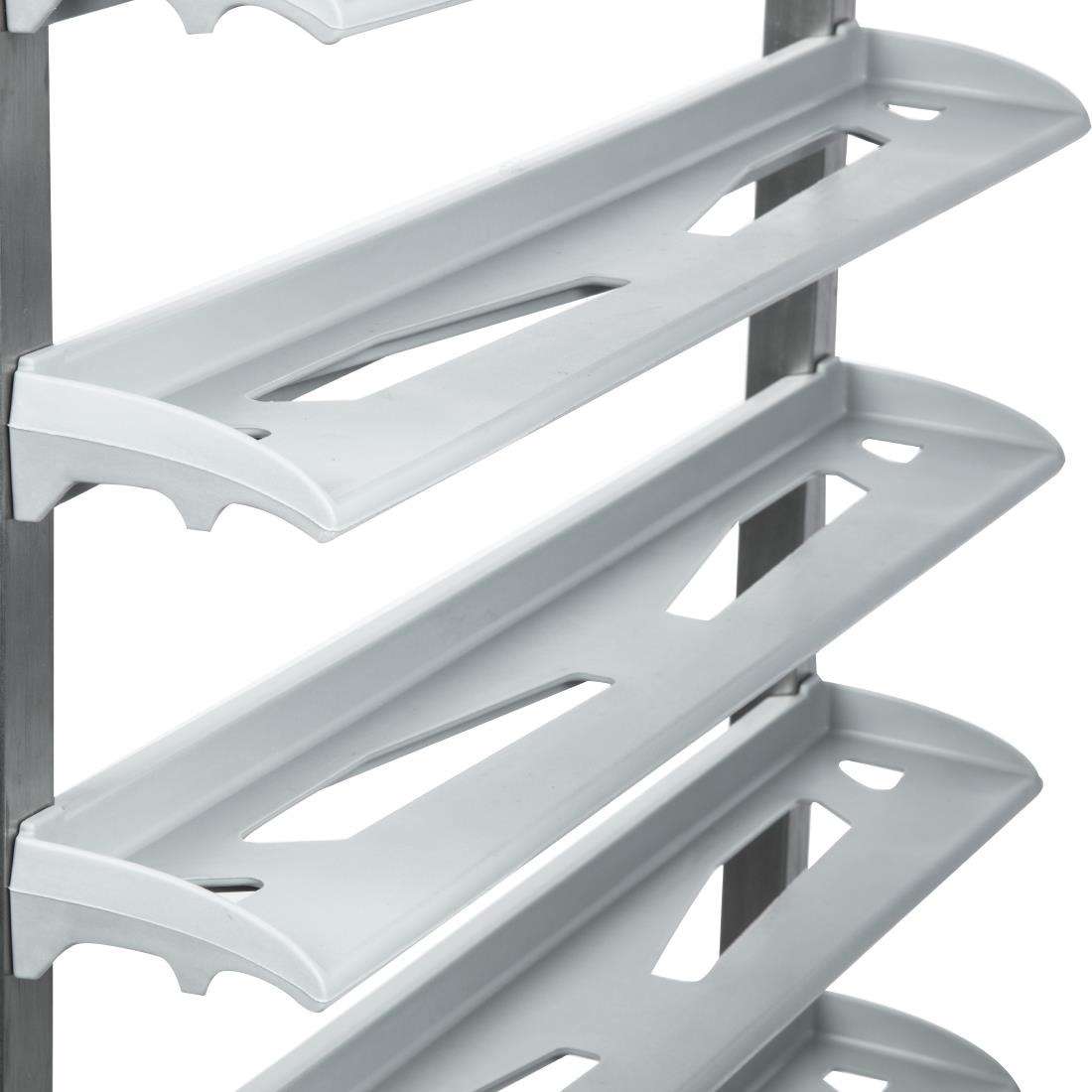 cx726_new22-04 Matfer Bourgeat 12 Tray Cafeteria Trolley Grey