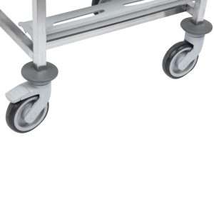 Matfer Bourgeat 12 Tray Cafeteria Trolley Grey 6 Matfer Bourgeat 12 Tray Cafeteria Trolley Grey