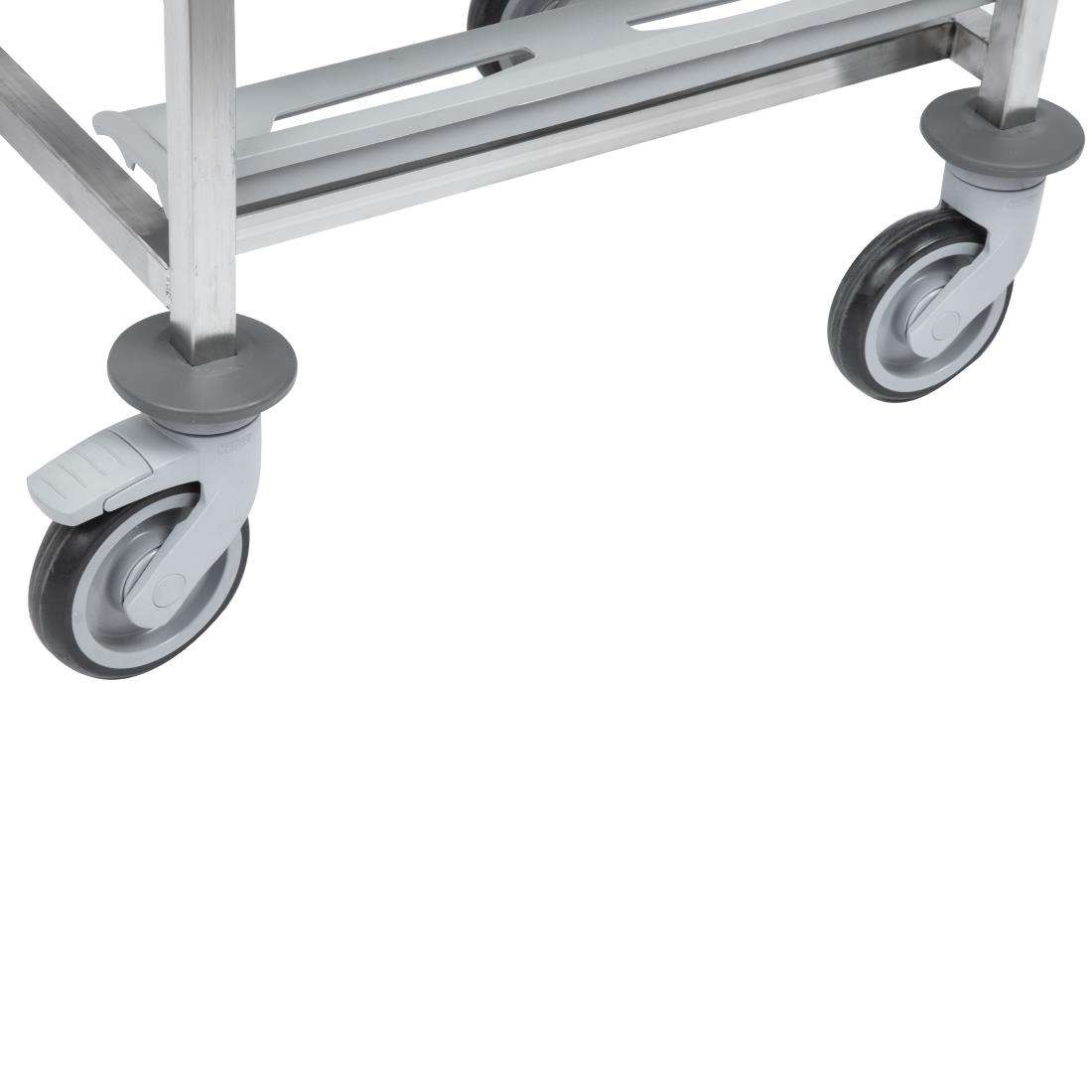 cx726_new22-05 Matfer Bourgeat 12 Tray Cafeteria Trolley Grey