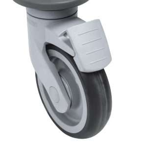 Matfer Bourgeat 12 Tray Cafeteria Trolley Grey 7 Matfer Bourgeat 12 Tray Cafeteria Trolley Grey