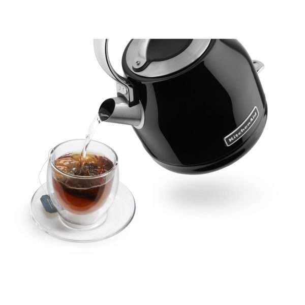 KitchenAid Classic Kettle Black 1.25Ltr 5KEK1222BOB