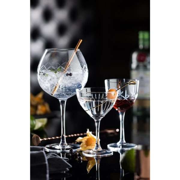 Utopia Raffles Vintage Martini Glasses 190ml (Pack of 6)