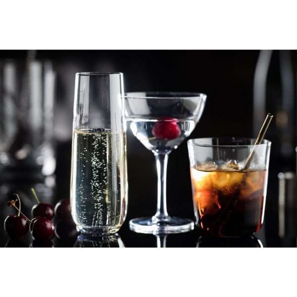 Utopia Raffles Champagne Glasses 300ml (Pack of 6)